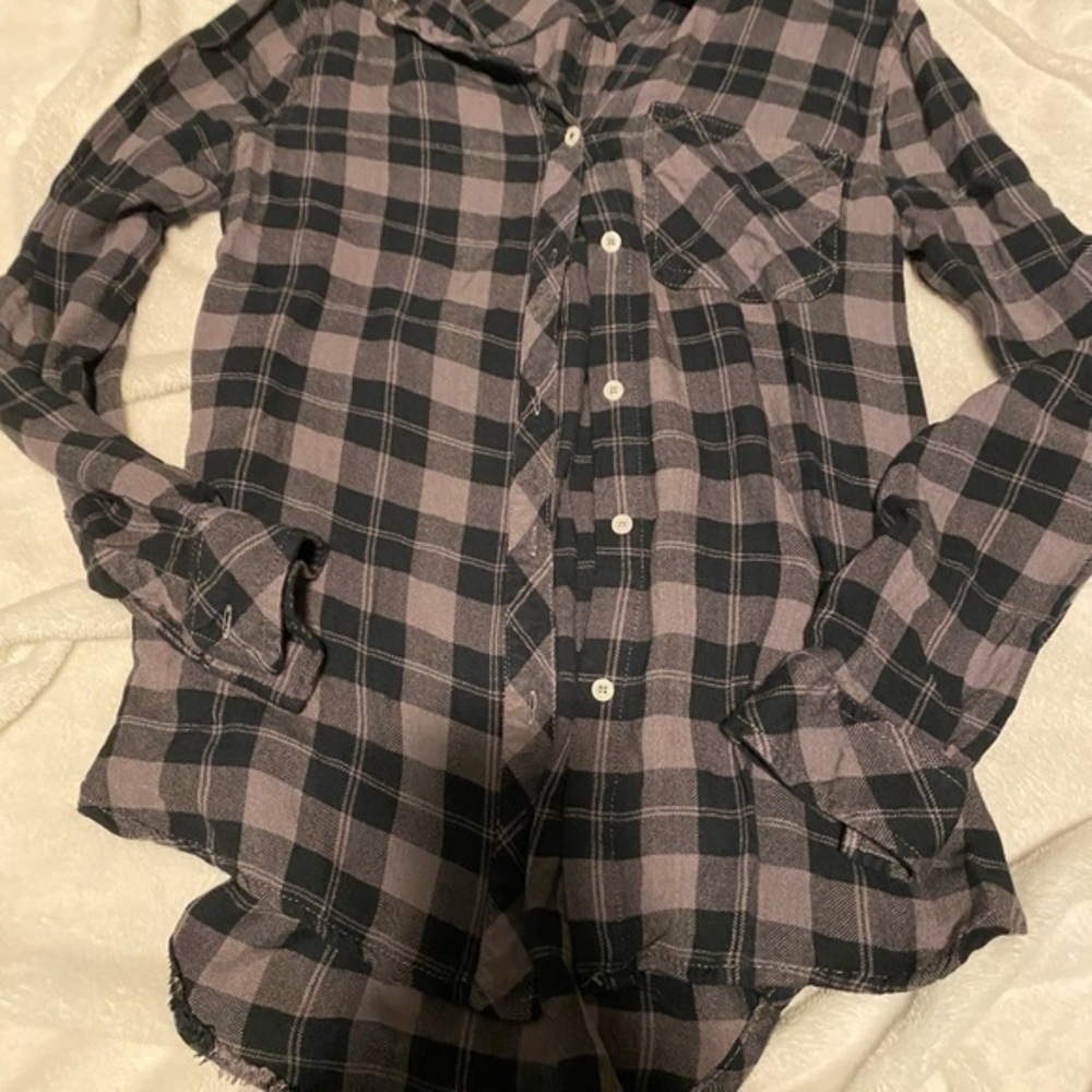 Kenneth Cole Reaction button up flannel xs